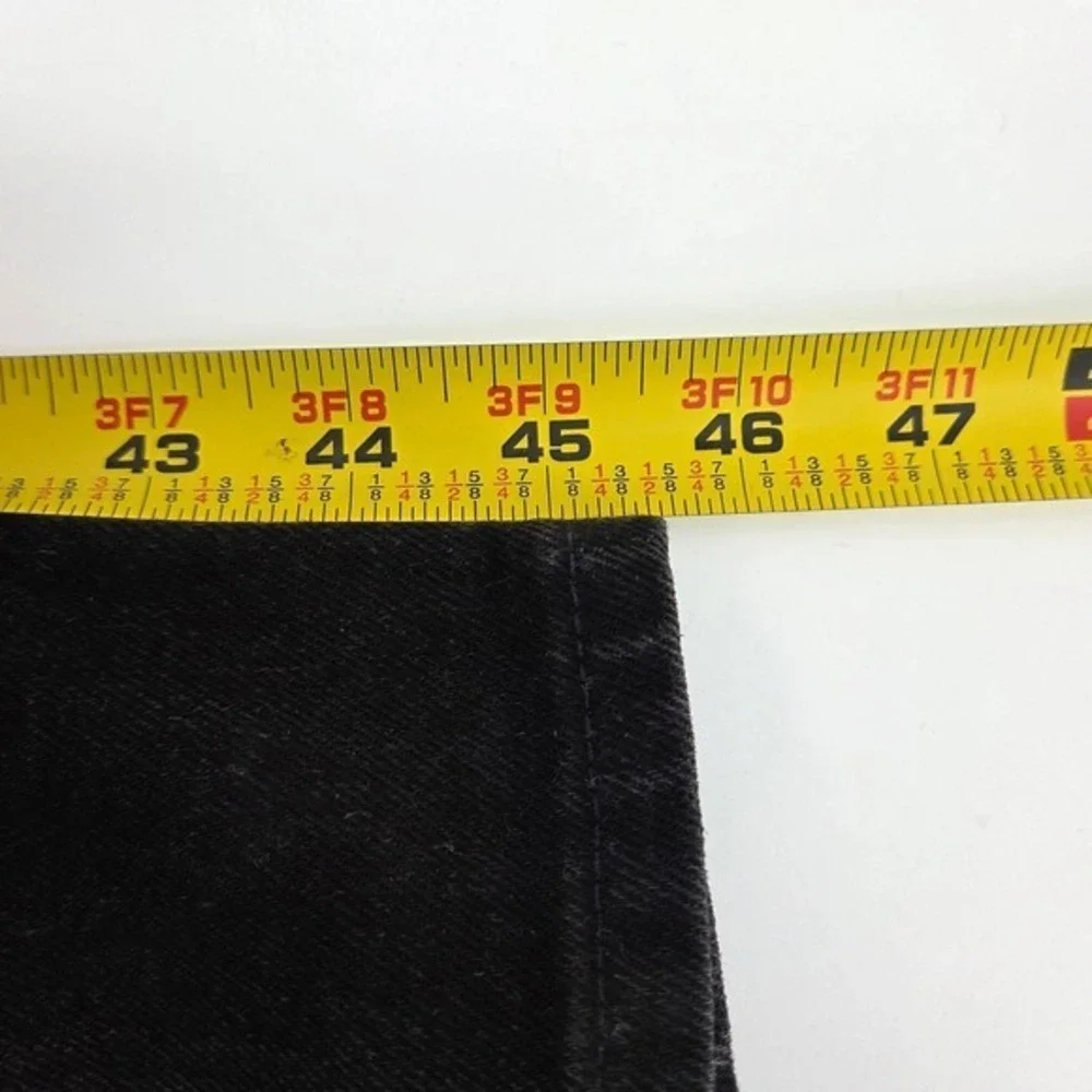 Vintage Levi's 560 Jeans‎ Mens 34x34 Loose Fit Tapered Black USA Orange Tab NWOT